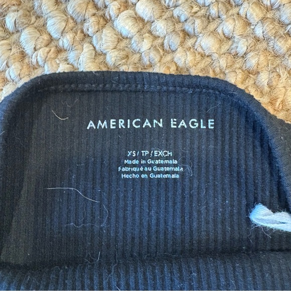 American Eagle Outfitters Black Halter Tank Top - Picture 3 of 3